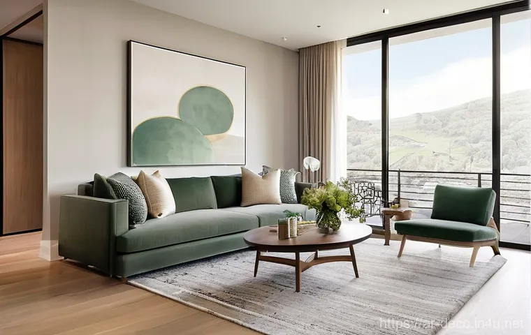 인테리어 코디네이터 이직 준비 체크리스트 - **Prompt:** A focused and creative female interior designer, in her late 20s to early 30s, with a wa...